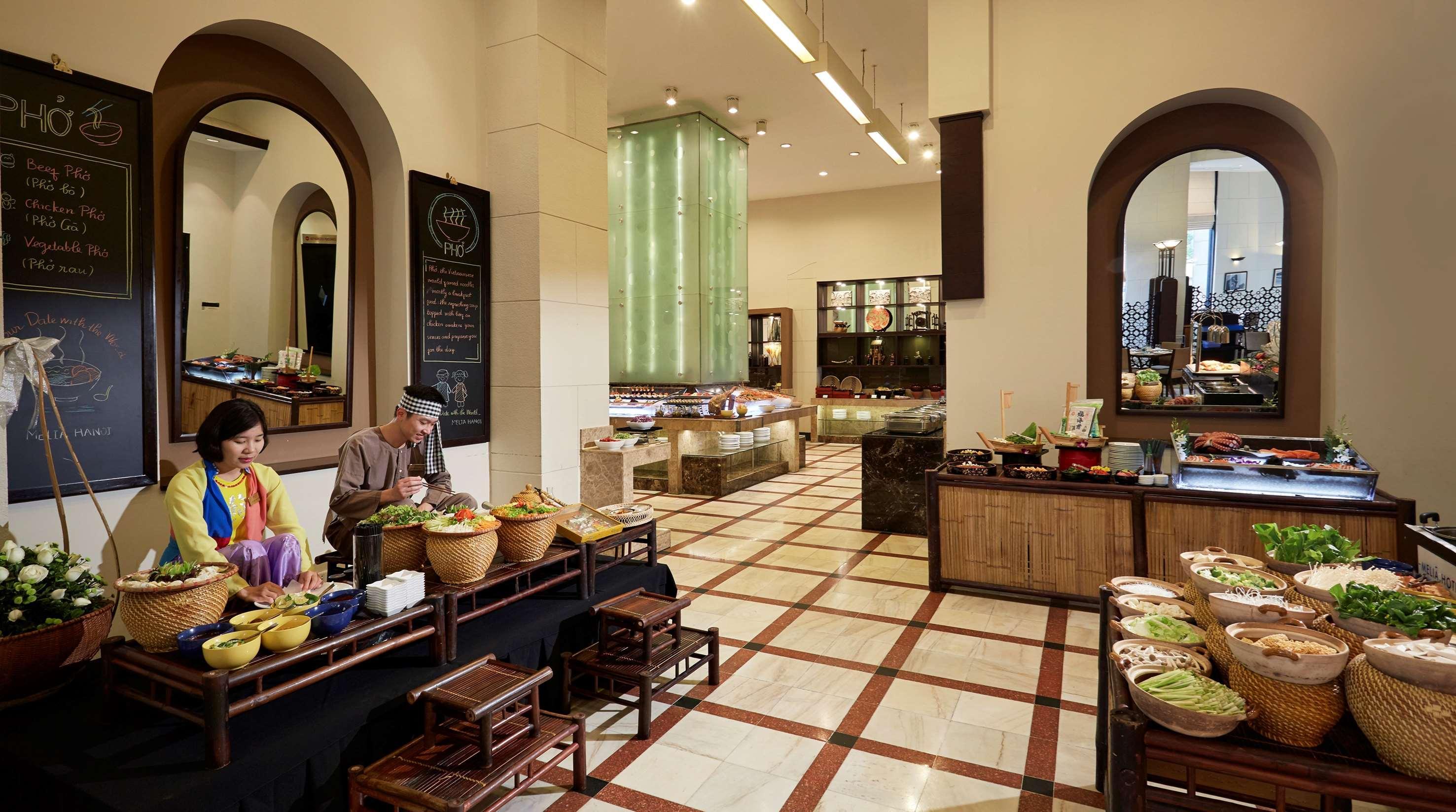 Melia Hanoi Exterior photo The buffet at the hotel
