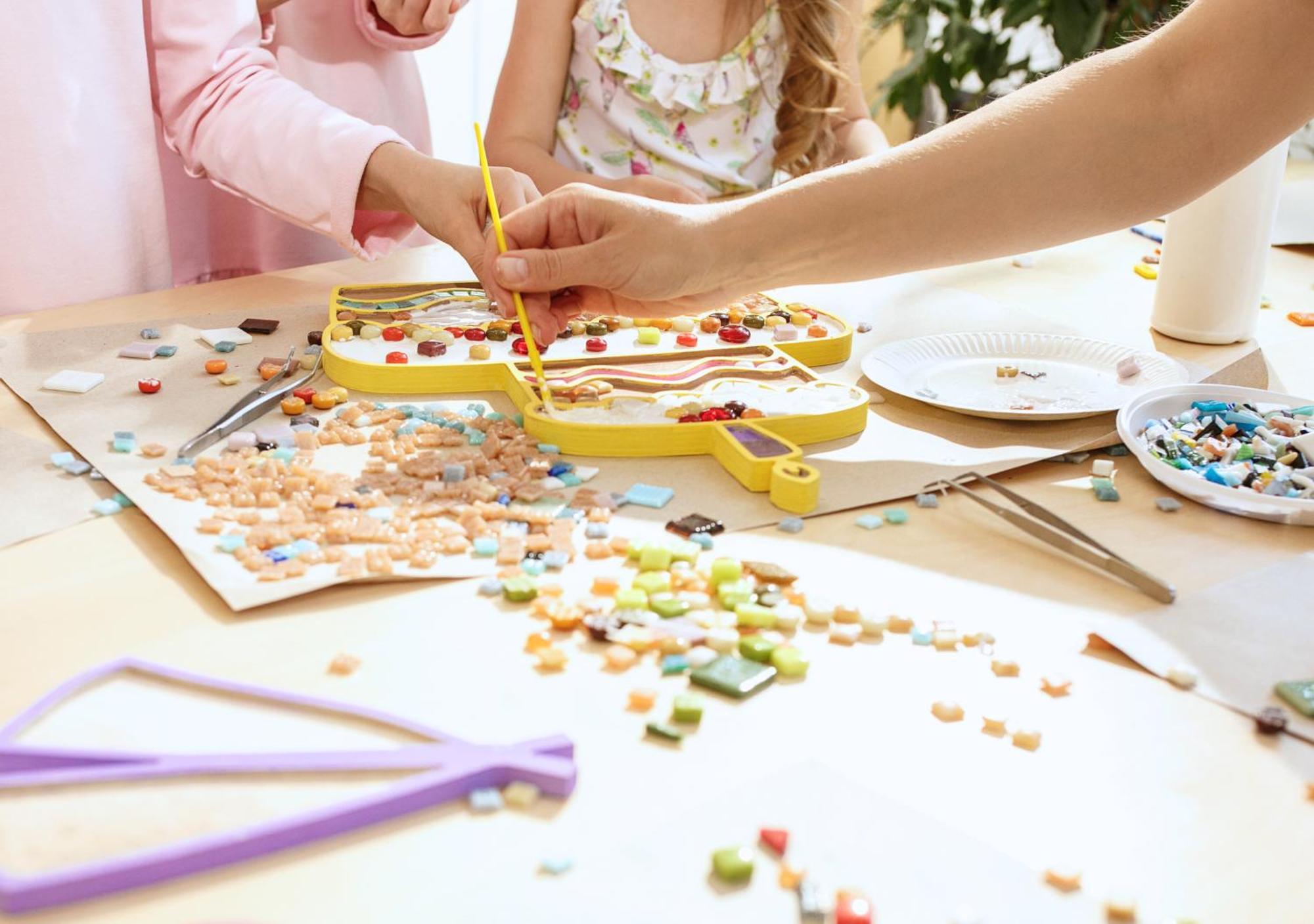 Melia Hanoi Exterior photo Children working with mosaic
